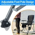 thumbnail image 3 of Camping Chairs Clearance for Adults, Portable Folding Lawn Chairs for Outdoor, Set of 2, 3 of 7