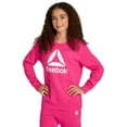 thumbnail image 2 of Reebok Girl's Game Day Fleece Crewneck, Sizes 4-18, 2 of 5
