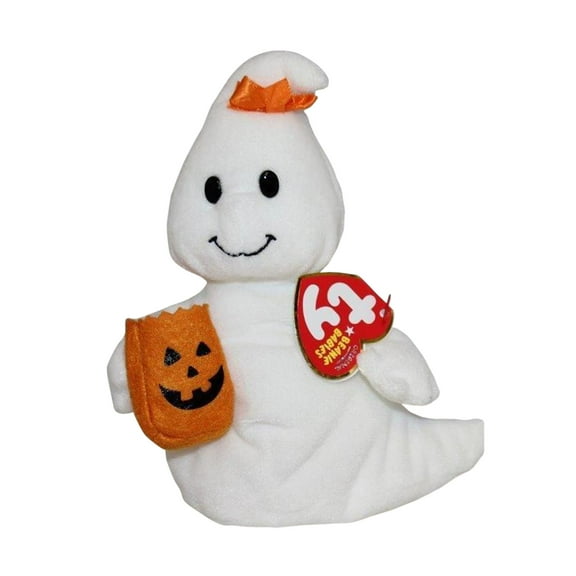 Ty Beanie Baby: Gouliette the Ghost | Stuffed Animal | MWMT's