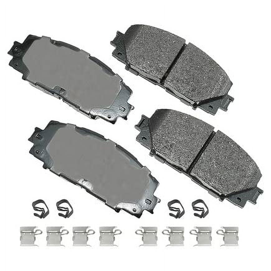 Disc Brake Pad Set Fits select: 2020-2021 TOYOTA COROLLA, 2010-2022 TOYOTA PRIUS