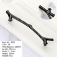 thumbnail image 2 of Tree Branch Rural Furniture Handle Black Silver Cabinet Knobs And Handles Kitchen Pulls Drawer Knobs 96mm 128mmGift, 2 of 5