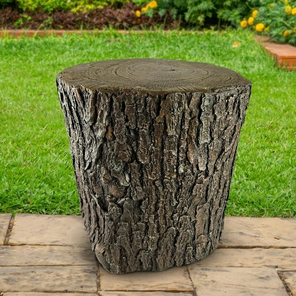 Angelo Décor Tabouret de souche d'arbre