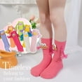 thumbnail image 2 of Guardurnaity Calcetines con forma de palma, hechos de un material suave y excepcional, son ideales para parejas y miembros. Adecuados para usar en Medias rosa roja 2-12 años, 2 of 6