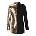 thumbnail image 5 of LYXSSBYX Fall Dresses for Women Long Sleeve Fashion Women Winter Casual V-Neck Long Sleeve Button Mini Dress, 5 of 6