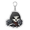 thumbnail image 1 of Game Overwatch Keychain OW DVA Gabriel Reyes Reaper Lúcio JunkRat JAMISON FAWKES Cosplay Cartoon Figure Pendant Car Key Ring tzw, 1 of 6