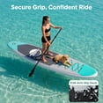 thumbnail image 4 of SereneLife Wide Stance, Bottom Fin for Paddling, Surf Control, Non-Slip Deck Youth and Adult Standing Boat, 4 of 8
