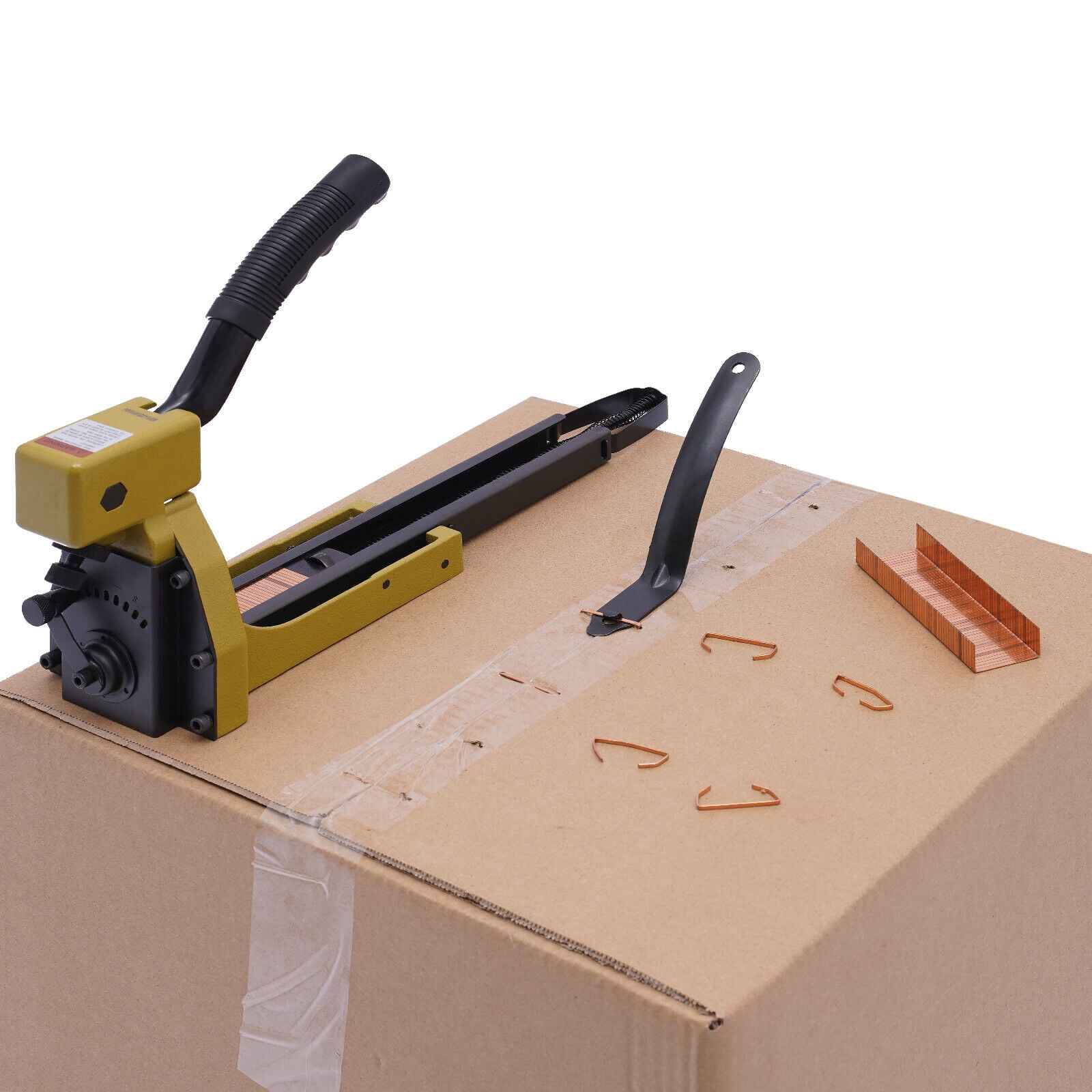 Multipurpose stapler can staple wood and books Manual nailing Each machine  comes with a box of staples