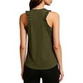 thumbnail image 2 of Hngshg Camisoles Grande Taille pour Femmes à Volants Sans Manches Amples Décontractées Col Rond T-Shirts Classiques Été Vacances Sortie Tee, 2 of 6