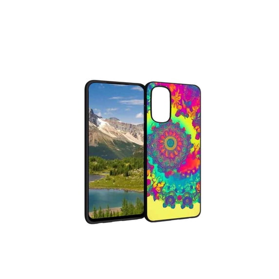 Compatible with Motorola Moto G Stylus 4G 2022 Phone Case, Abstract-Psychedelia-Hippie-53 Case Silicone Protective for Teen Girl Boy Case for Motorola Moto G Stylus 4G 2022