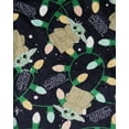 thumbnail image 2 of Star Wars Men's The Mandalorian Grogu Christmas Lights Lounge Pajama Pants, 2 of 3