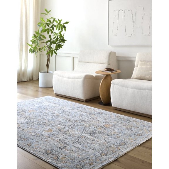 Livabliss Area Rugs for Living Room, 3x10 Hassler Traditional Taupe Runner Rug, Bedroom Dining Room Home Decor Stain Resistant Carpet (2'7" x 10' Runner)