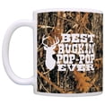 thumbnail image 2 of ThisWear Pop Pop Grandpa Gifts Hunting Camo Best Buckin Pop-Pop Ever 11 ounce Coffee Mug Camo, 2 of 4