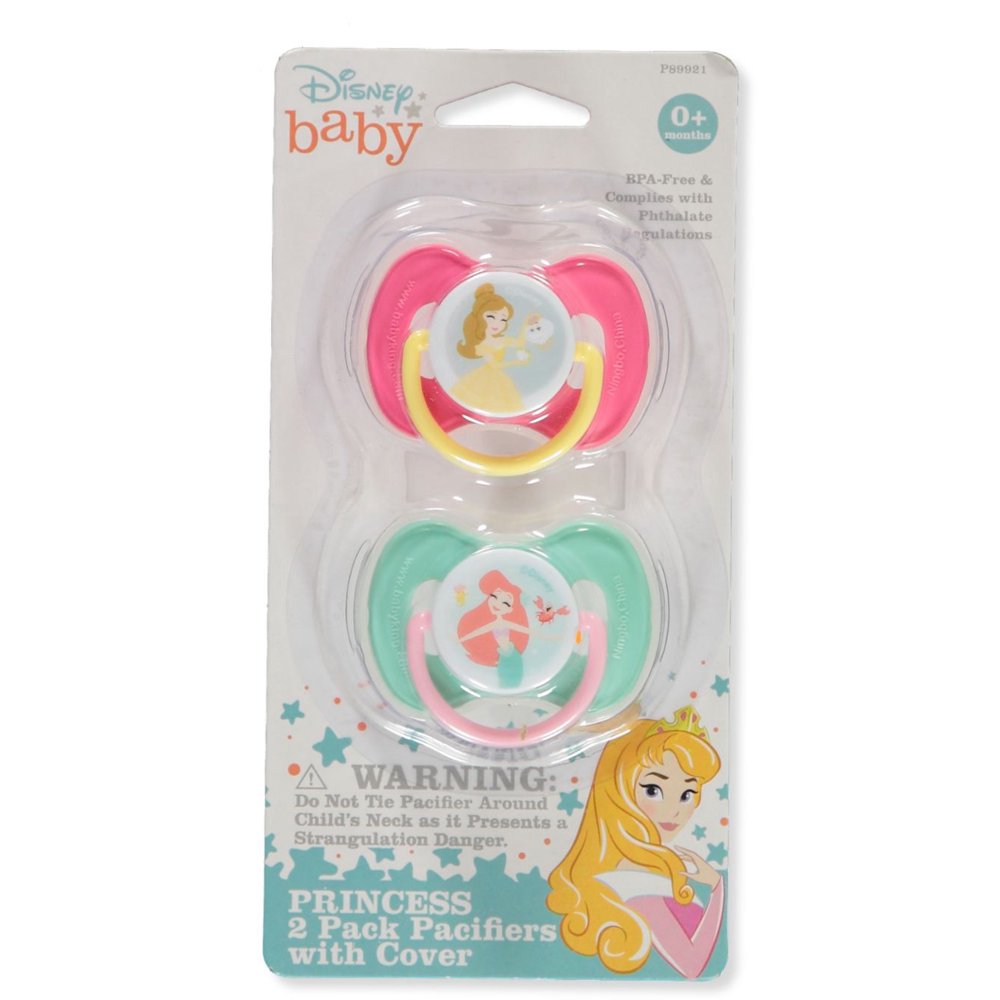 Disney Disney Princess 2Pack Pacifiers with Cover