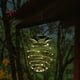 thumbnail image 3 of Paquete de 2 luces solares colgantes para exteriores, 60 luces LED solares decorativas de piña para exteriores para jardín, patio, césped, decoración de mesa, blanco cálido, 3 of 5