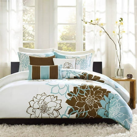 Home Essence Jane 6 Piece Cotton Duvet Cover Set