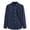 Navy*, variant on RUTAYY Men's Shirts Long Sleeve Casual Solid Color Formal Business Slim Fit Turndown Collar Button Down Comfortable Holiday Beach Blouse