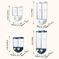 thumbnail image 3 of Wall Mounted Dispenser, Suitable For Grain Candy Dispenser Blue, 3 of 3