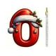 thumbnail image 1 of Adorno navideño con 26 letras de Avdjesfny, adornos navideños de la A a la Z, letras decorativas colgantes para árbol de Navidad., 1 of 7