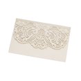 thumbnail image 4 of Amdohai 10 Pcs Cartes d'Invitation en Papier Perlé avec Intérieur Vierge, 4 of 9