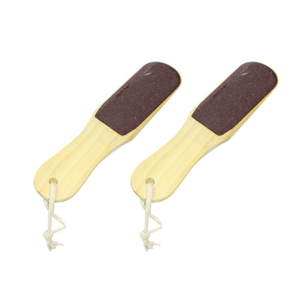 FELTECHELECTR 2 limas multiusos para pies de doble cara, cepillo para eliminar piel muerta (color aleatorio).