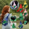 thumbnail image 2 of Penkiiy Cute Dinosaur Crossbody Chest Bag Cartoon Sling Shoulder Bag for Travelling Hiking, 2 of 3