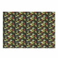 thumbnail image 1 of Flower Cutting Board, Colorful Spring Flowers Blossomed Daisy and Wild Flowers Botanical Texture, Decorative Tempered Glass Cutting and Serving Board, in 3 Sizes, by Ambesonne, 1 of 2