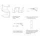 thumbnail image 3 of Estante de Esquina para Cocina, EstanteríA de Esquina Sin Perforaciones, Estante de Almacenamiento Triangular, 3 of 5