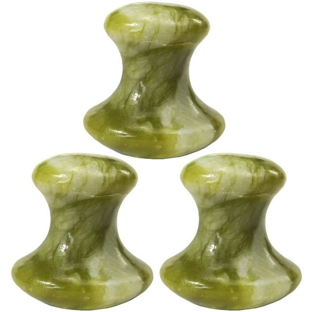 3 Pcs Pierres de Massage Champignon Outils de Massage Gua Sha