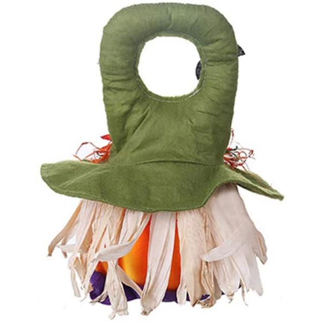 Linterna de calabaza de Halloween, luz de calabaza LED portátil de espuma brillante creativa con gorra verde, adornos de Halloween, decoración de fiesta Brillar Electrónica