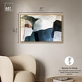 thumbnail image 5 of Art Remedy Minimalist Abstract Canvas, 36" x 24", Gold Frame, Deliberately Lucky, 5 of 7