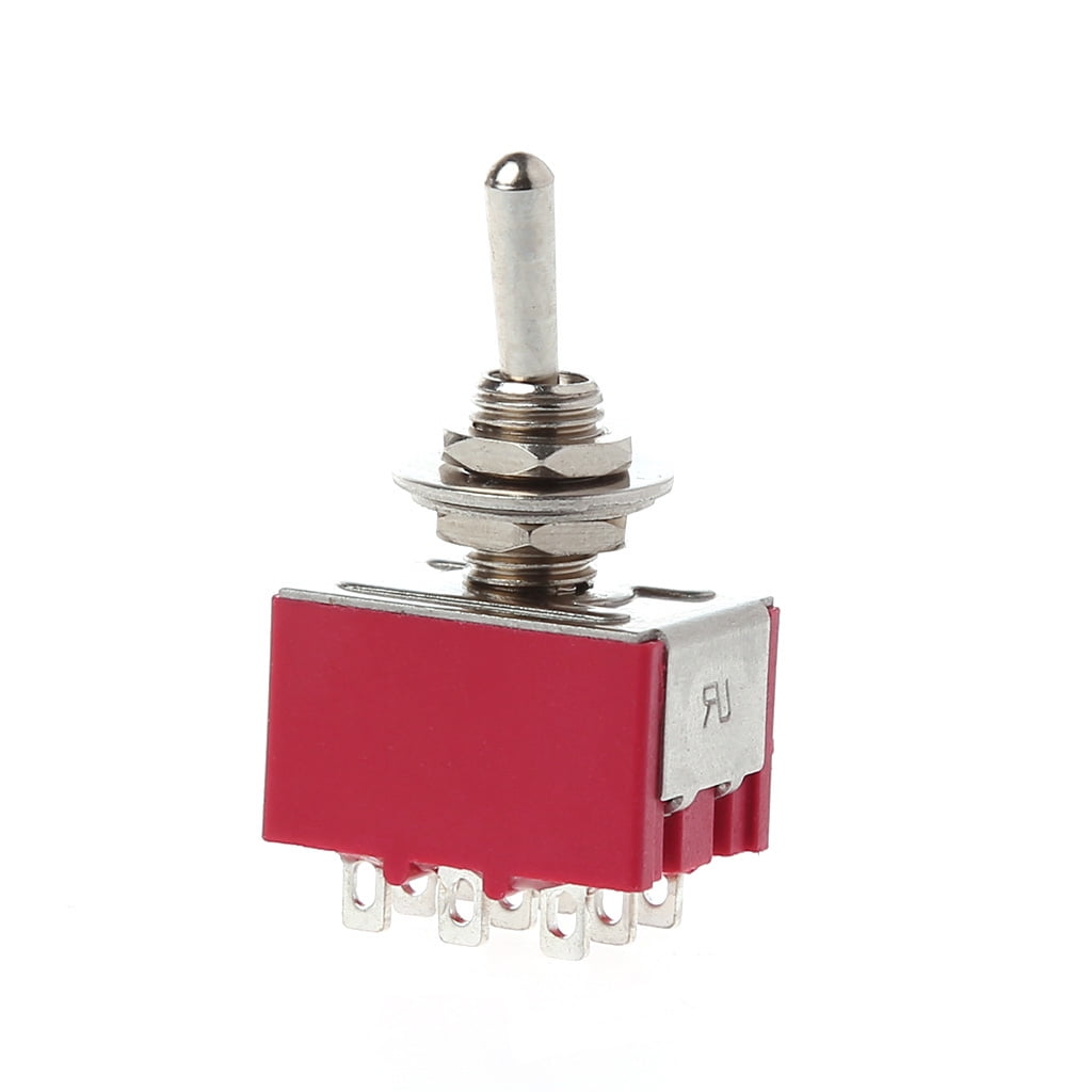 Details about  / Mini 6mm MTS-302 Toggle Switch 9 Pin 2 Position ON//ON 5A//125VAC 2A//250VAC