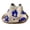 Purple, variant on Handmade Crochet Flower Tote, 9.84 × 3.94 × 7.87 inch Knitted Floral Drawstring Bag, Boho Woven Beach Handbags, Crossbody Shoulder Bag for Women Vacation (White)