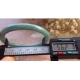 thumbnail image 5 of Certified Icy Green Burma Natural A JADE Jadeite Bangle Bracelet 56 mm 588711 TN, 5 of 9