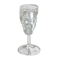 thumbnail image 3 of Usloyux under $5 Skull Shape Glass Goblet, Gothic Style Skull Shaped Glass Goblet for Wine Whisky Cocktail, Lead-Free Crystal Clear Drinkware for Home Bar Party, 3 of 9