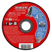 4-1/2 in. x 0.040 in. x 7/8 in. Thin Kerf Metal Cut-Off Disc (15-Pack) (D)