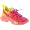 thumbnail image 1 of Zapatillas Maxima para mujer Steve Madden, fucsia Ombre 8.5, 1 of 3