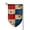 Fillet, variant on Grunge Retro Panama Flag Garden Flag Double Sided Flags with Vivid Color for Yard Lawn Garden Decor 12.5 x18 Inch Fillet