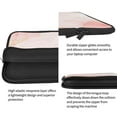 thumbnail image 5 of Bingfone Pink Marble Laptop Sleeve Case 13 Inch, 360° Protective Computer Carrying Bag, 5 of 9