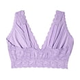 thumbnail image 4 of Cosabella NSN Ultra CURVY Plungie Longline Bralette (NEVER1388),XS,Icy Violet, 4 of 4