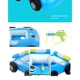 thumbnail image 3 of Verano Inflable Barco De Bomberos En Forma De Coche Bebés Nadar Flotador Barco Piscina Flotador Niños PVC Jugar Diversión Juguete De Tiro De Agua Fácil Inflar Desinflar, 3 of 7