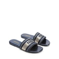 thumbnail image 2 of Dream Pairs Women’s Fashion Slide Sandals – Casual Slip-On Flats with Printed Footbed, 2 of 7