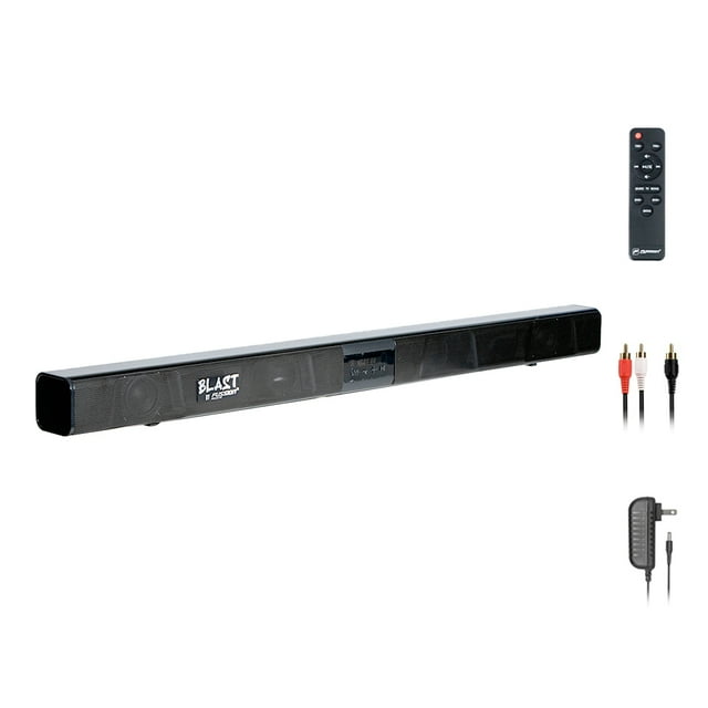 Barra de Sonido Fussion Blast HD 4K Bluetooth USB 80cm pantalla led con control