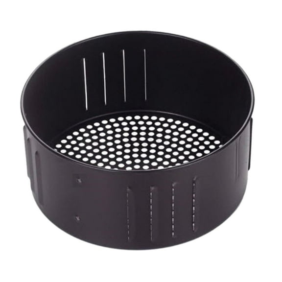 Fiocias Air Fryer Replacement Basket Baking Tray Practical Non Stick Reusable Pot Bottom 2.6L 19x9.3cm