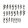 thumbnail image 2 of Fofosbeauty 24 Pcs Ongles Postiches Longs Forme Cercueil Pleine Couverture Faux Ongles, Mat Tesselsted, 2 of 7