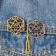 thumbnail image 4 of Broche de goteo de dibujos animados dados D20 broche alfiler bolso de mezclilla joyería, 4 of 6