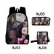 thumbnail image 1 of Mochila Dem@@2on Slayer, juego de 3 piezas: mochila para portátil con estuche para lápices y bolsa para el almuerzo., 1 of 5