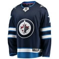 thumbnail image 2 of Men's Fanatics Vladislav Namestnikov Navy Winnipeg Jets Home Premier Breakaway Player Jersey, 2 of 3