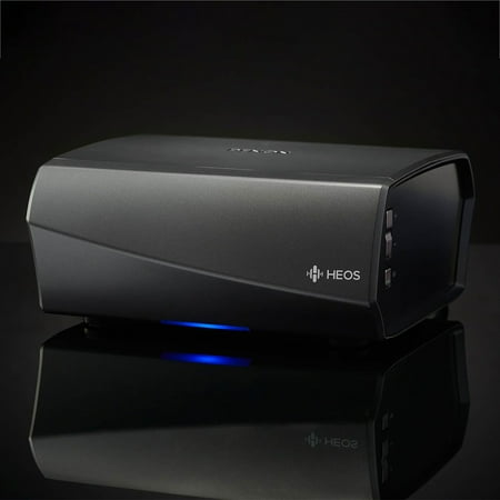 Denon - Heos Link HS2  Streaming Media Player - Black and Gunmetal