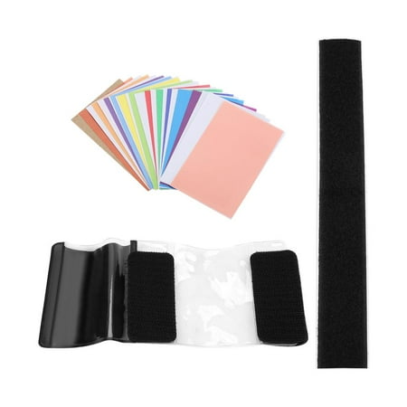 Liquin Light Gel - TOPINCN 12pcs Colorful Strobist Flash Color Card Lighting Gel Pop Up Filter Diffuser Lighting,Color Correction Sheet,Color Filter Gel