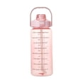 thumbnail image 1 of Botella de agua deportiva de 2 litros con pajita para hombre y mujer, botellas de agua para Fitness, botella de agua fría para exteriores con marcador de tiempo, Drinkware1, 1 of 4